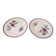 Badonviller Rosador flower dinner plates