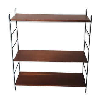 Teak string shelf