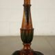 Pair of George IV standing screens in satin wood and fabric, England, 19th century.