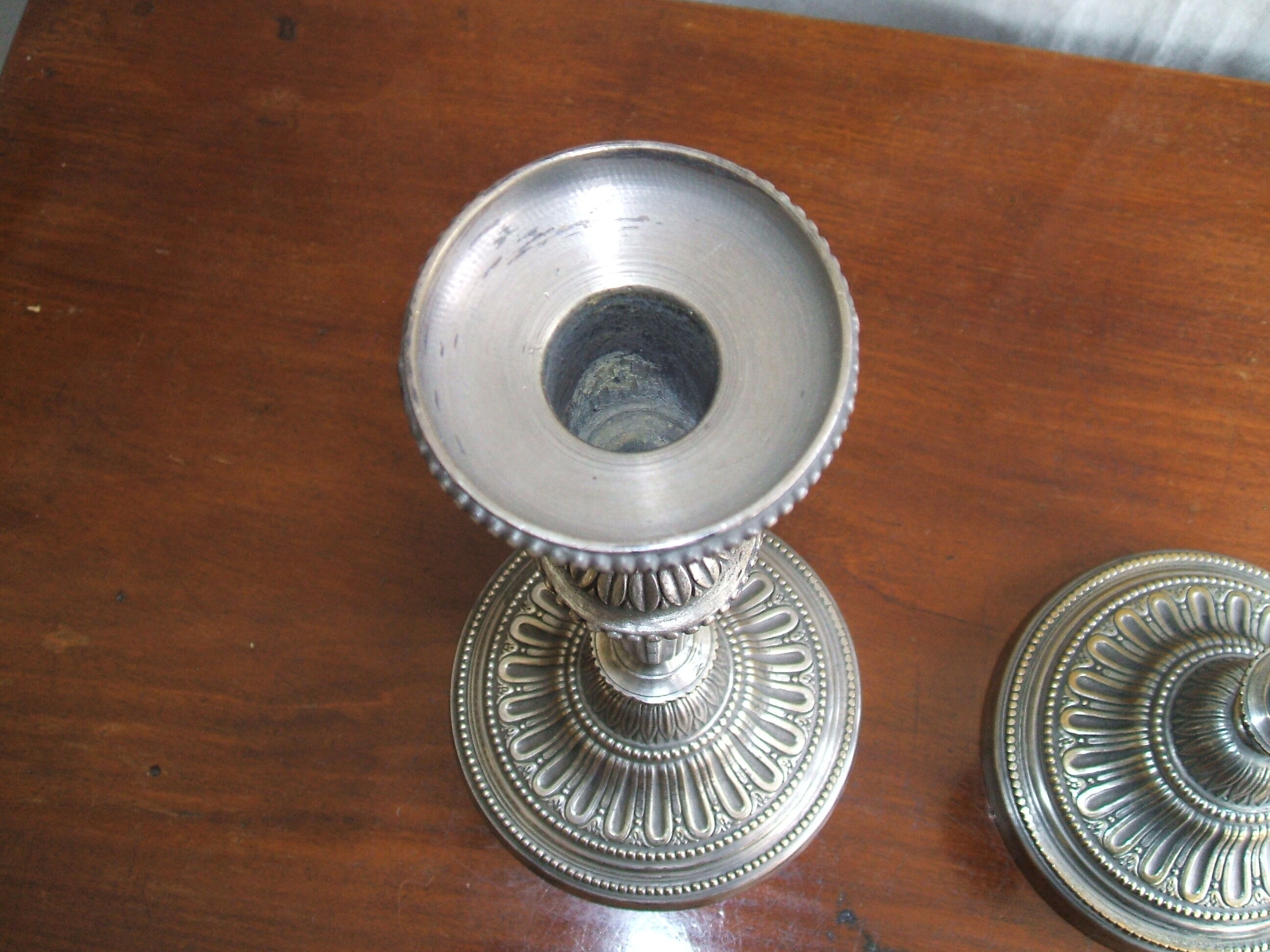 Pair of candlesticks Louis XVI