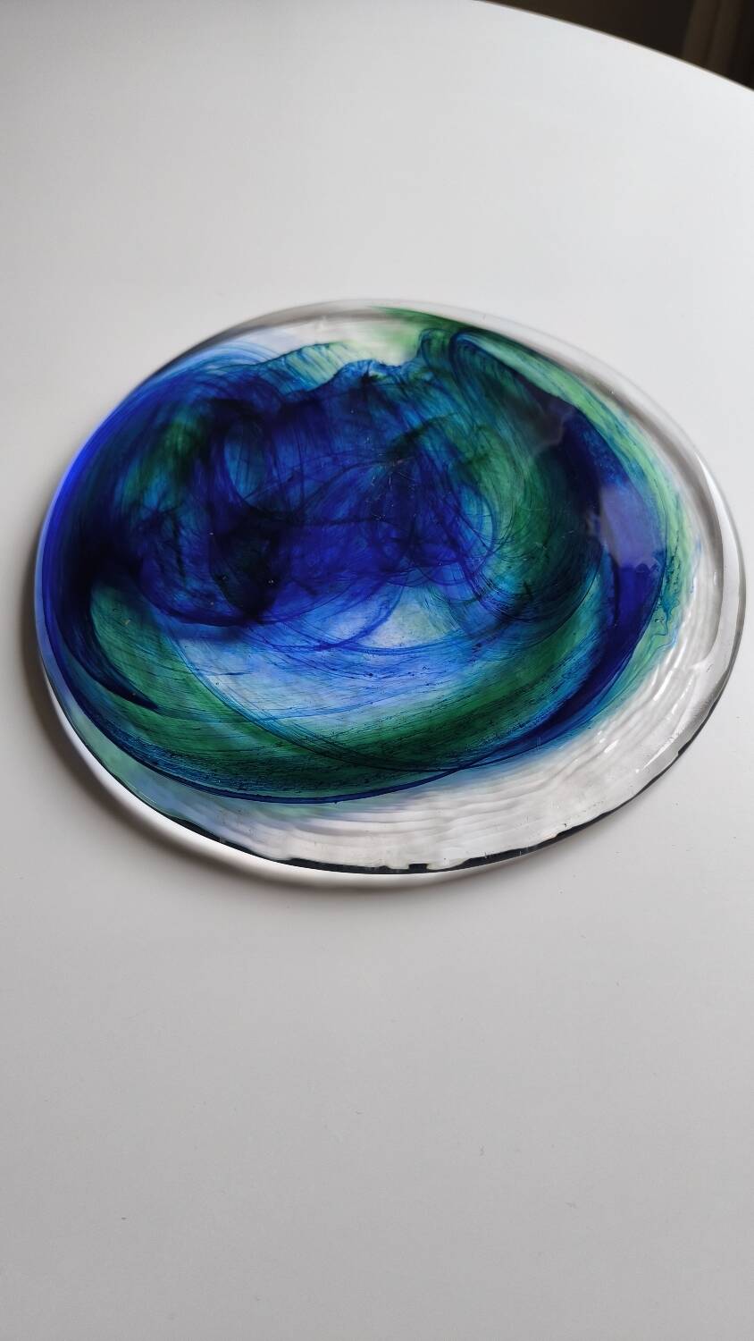 Dessous de plat en verre de Murano 1980