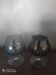 Verres en cristal de couleur