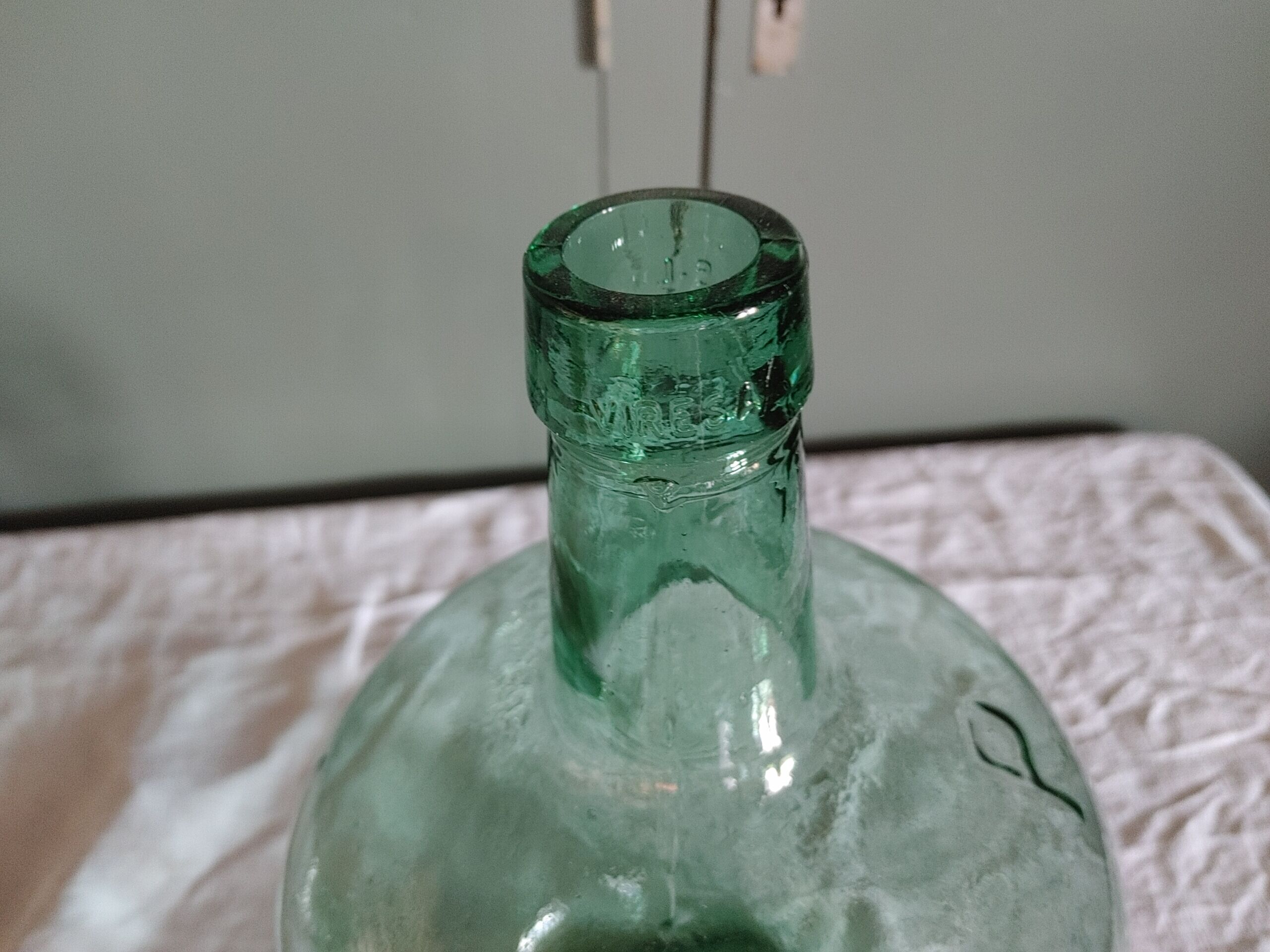 Dame Jeanne Ancienne Bubbled glass 5 liters