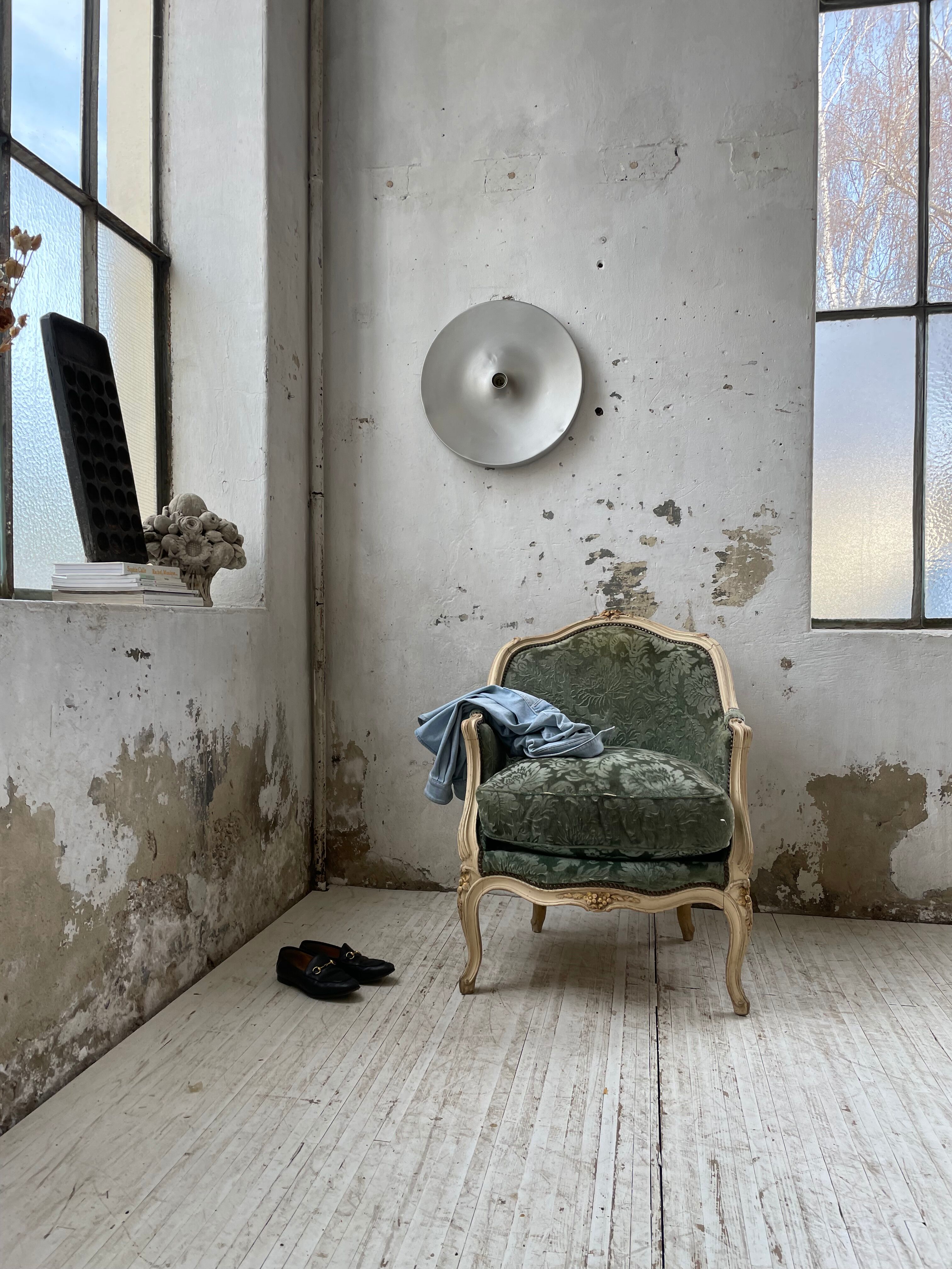 Louis XV shepherdess armchair