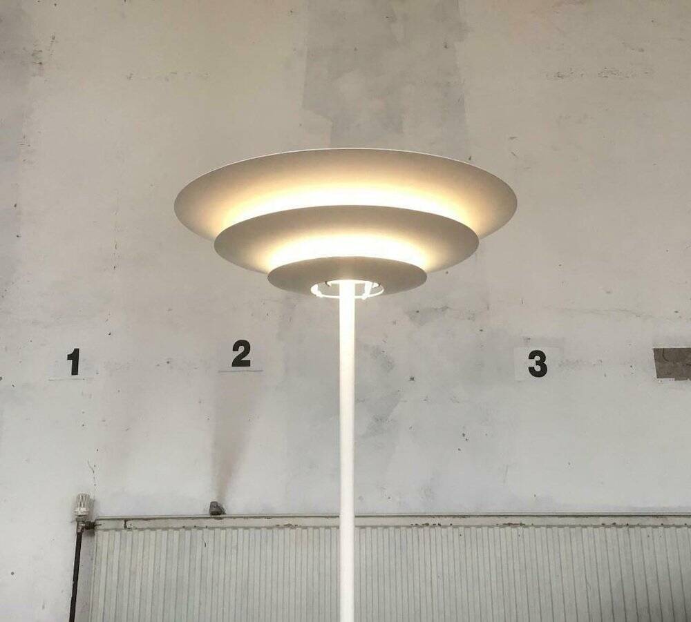 Vintage floor lamp model Oslo by Kurt Norregaard for Louis Poulsen, 1990s.