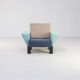 Ettore Sottsass ‘westside’ lounge chair for Knoll 80s
