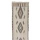 Vintage Turkish hallway rug 58x417 cm