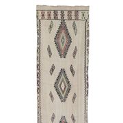 Tapis de couloir turc vintage 58x417 cm