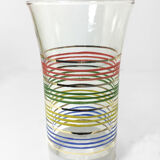Set de 8 verres des fifties H12cm