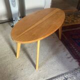 Scandinavian style coffee table in beech wood