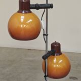 Adjustable Space Age Eye Ball Floor Lamp Hungary 1960