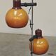 Adjustable Space Age Eye Ball Floor Lamp Hungary 1960