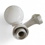 2 x Porcelain Wagenfeld wall lamp no. 4300 for Lindner / 1950s