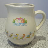 Retro pitcher with naive decorations