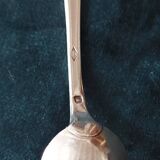 Small silver spoon with Minerva hallmark and silversmith's mark Maitreau, late 19th century.