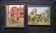 Pair of post-impressionist paintings signed BERJONNEAU, oil on cardboard.