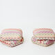 Paire de poufs 1970
