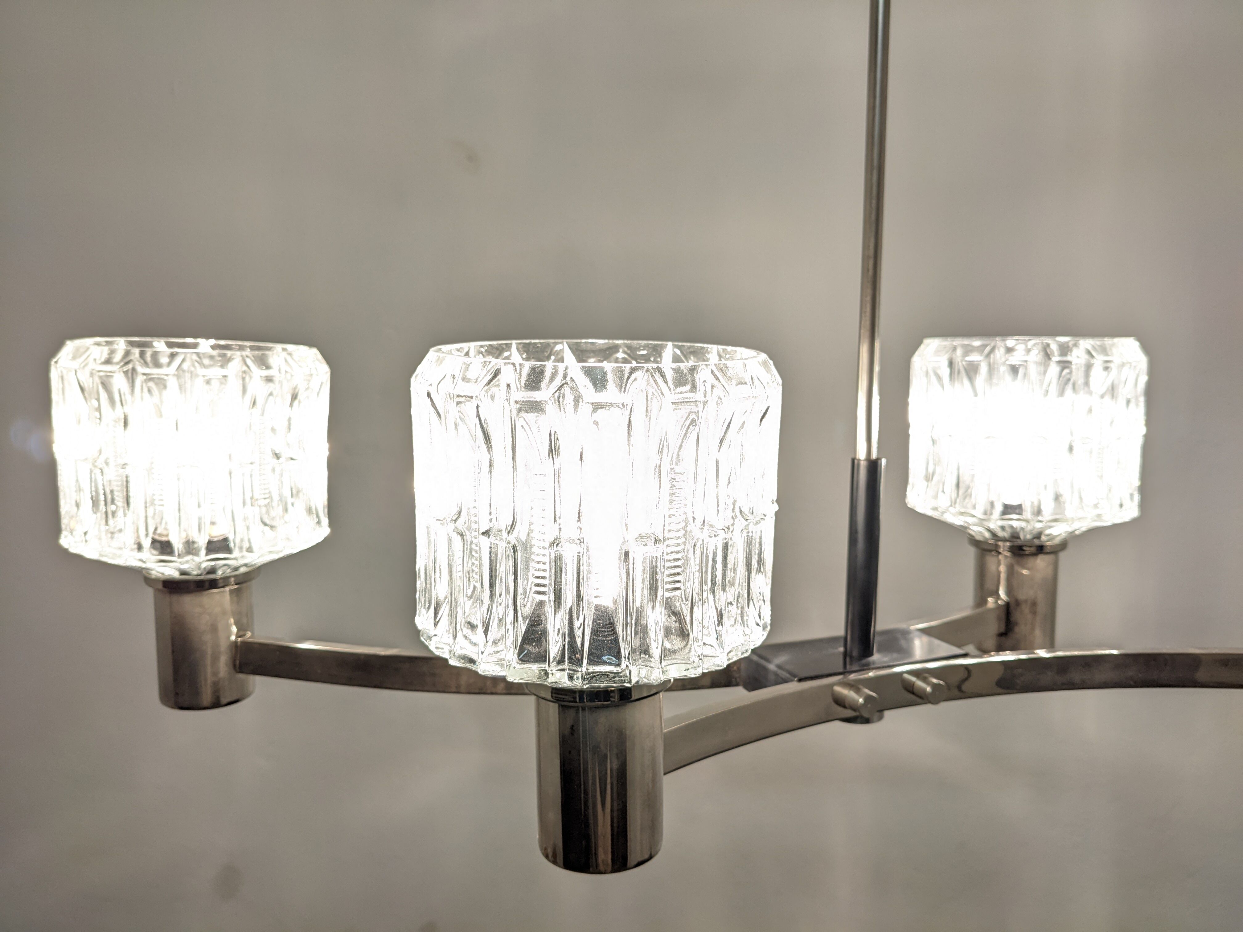 Murano glass chandelier from the 60s/70s