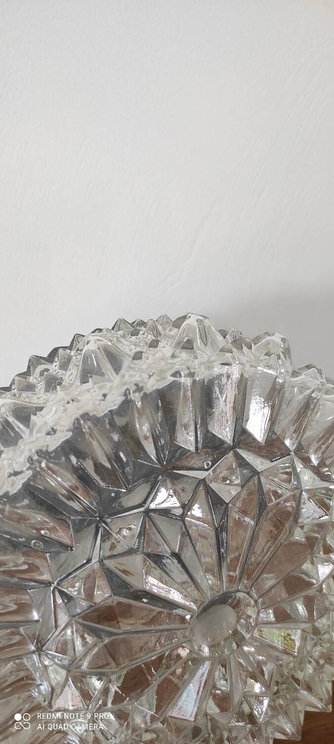 Wall light, ceiling light Vintage Glass