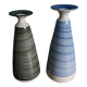 Stoneware soliflore vases