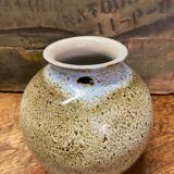 Stoneware ball vase