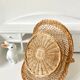 Vintage wicker basket