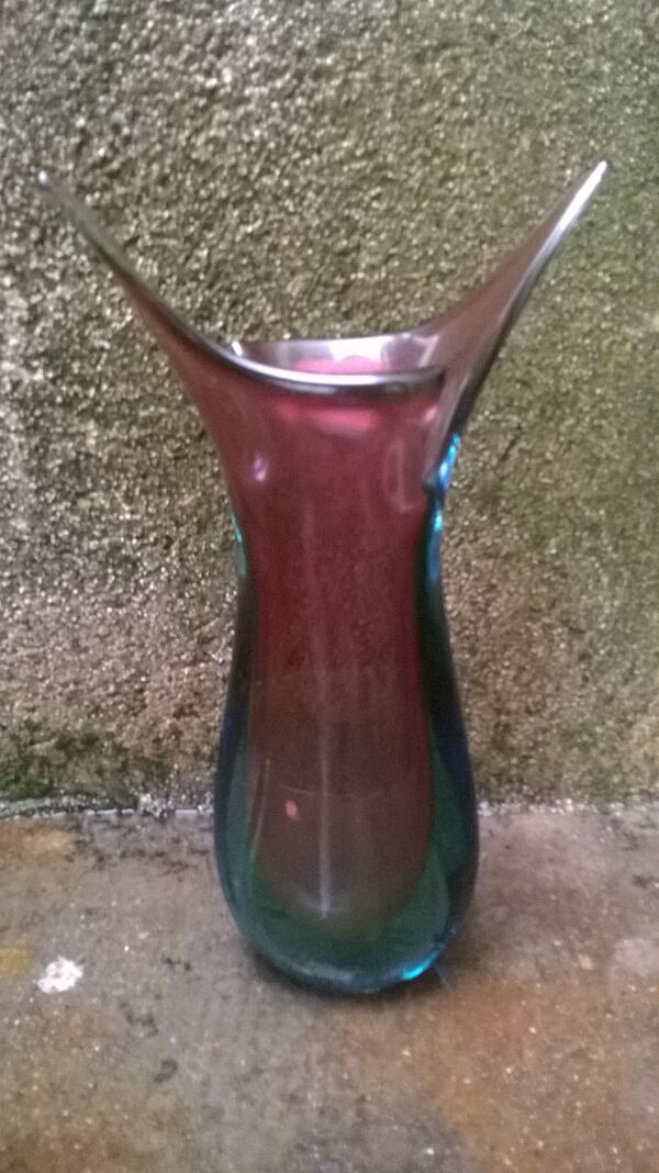 Vase murano ''Sommerso