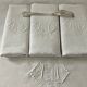 6 serviettes en fil de lin, trousseau d'Amandine