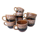 Set of 8 coffee cups