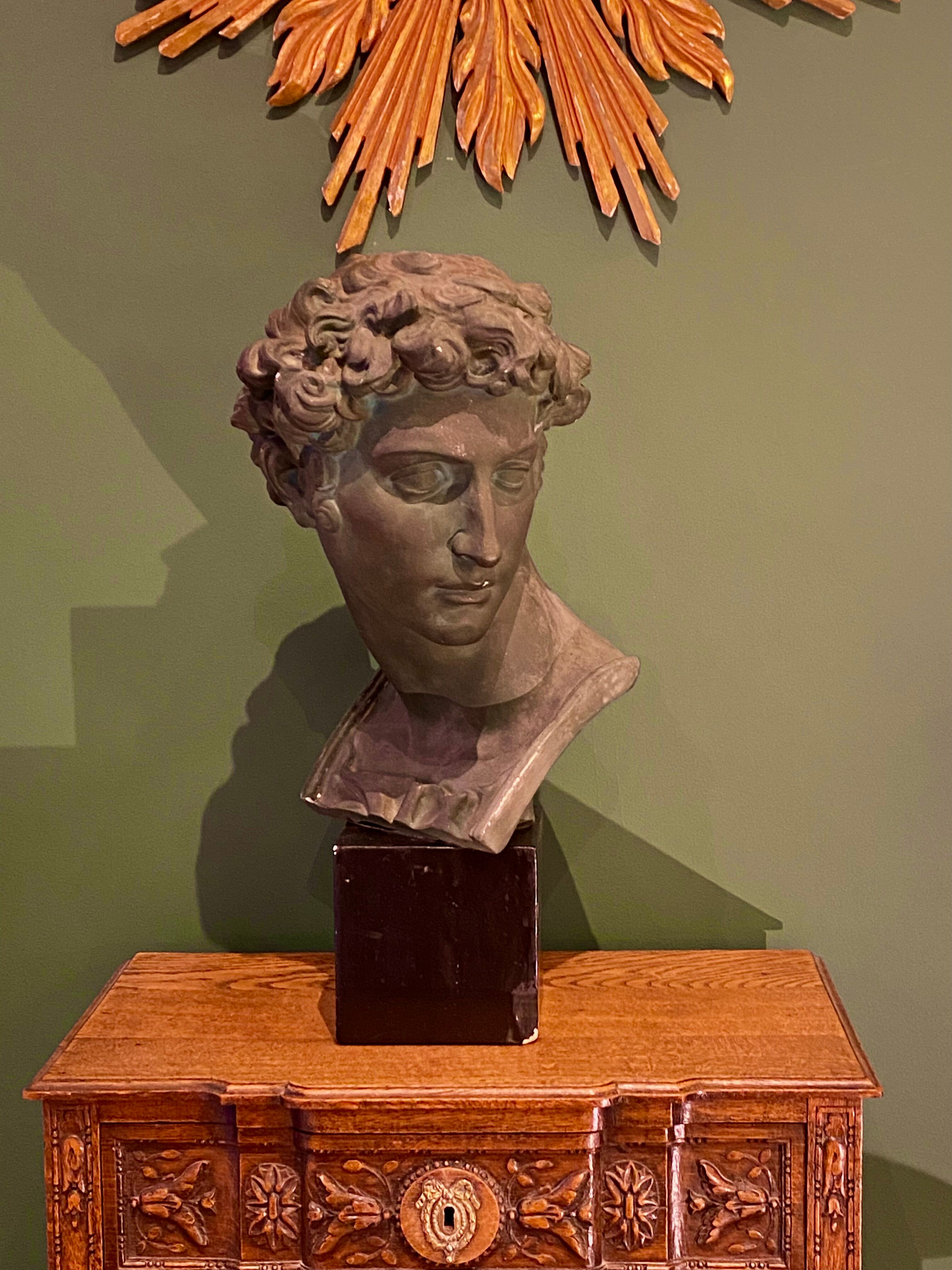 Buste d'homme à l'antique