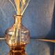 Small old vase in transparent Old Rose glass - early 20th century