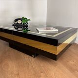 J.C. Mahey bar coffee table – 1970s