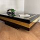 J.C. Mahey bar coffee table – 1970s
