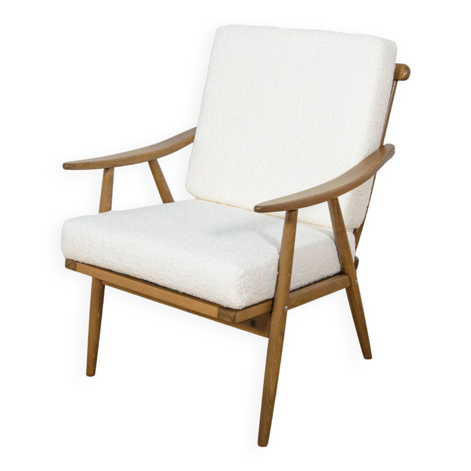 Mid-century czechoslovak armchair from ton, 1960s