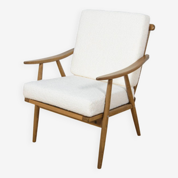 Fauteuil tchécoslovaque mid-century de ton, 1960s