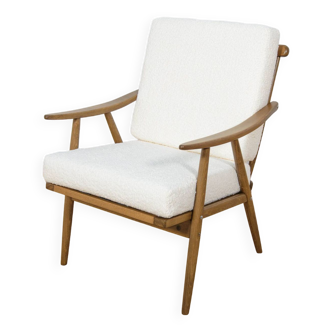 Fauteuil tchécoslovaque mid-century de ton, 1960s