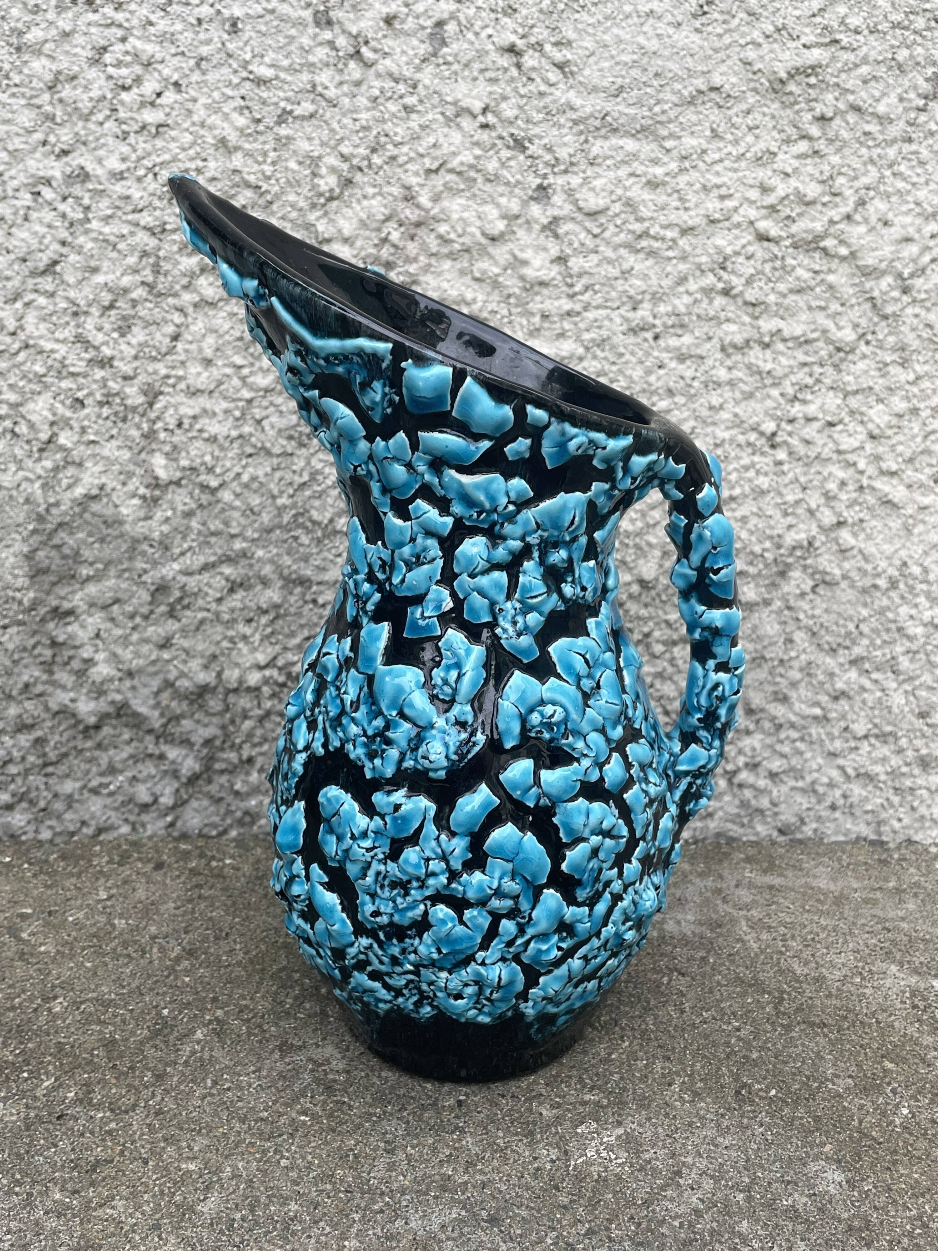 Ceramic Vallauris Luc - table service - orangeade - pitcher - glass