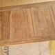 Antique wooden low farmhouse table and drawer