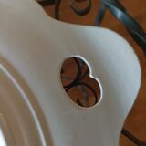 Cake dish by Longwy Vieux Rouen in the early 19th century