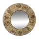 Ceramic mirror by Raymonde Leduc from the 1960s.