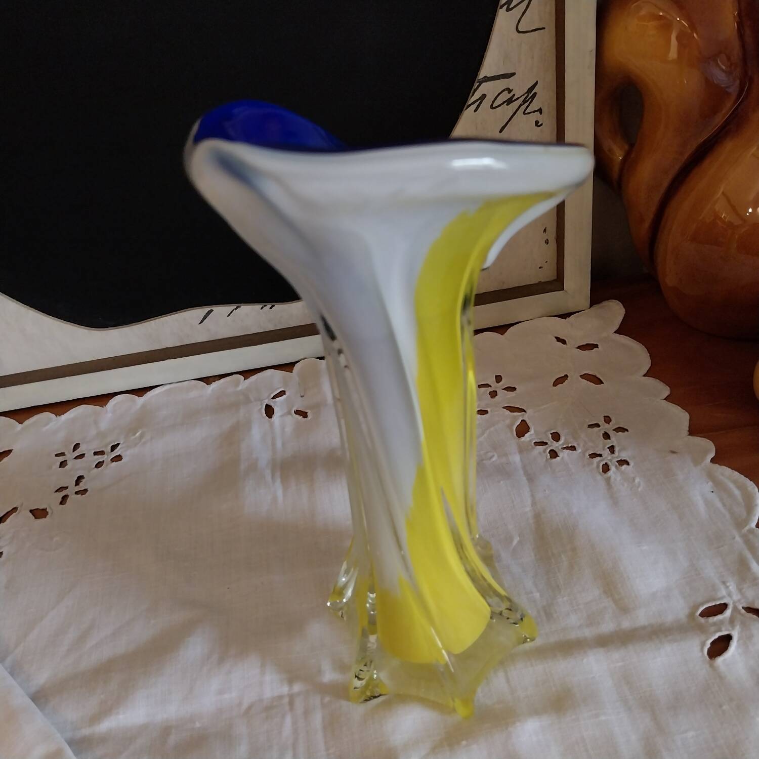 Soliflore Murano blown glass