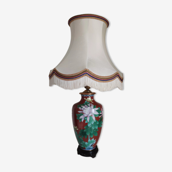 Lampe cloisonnée