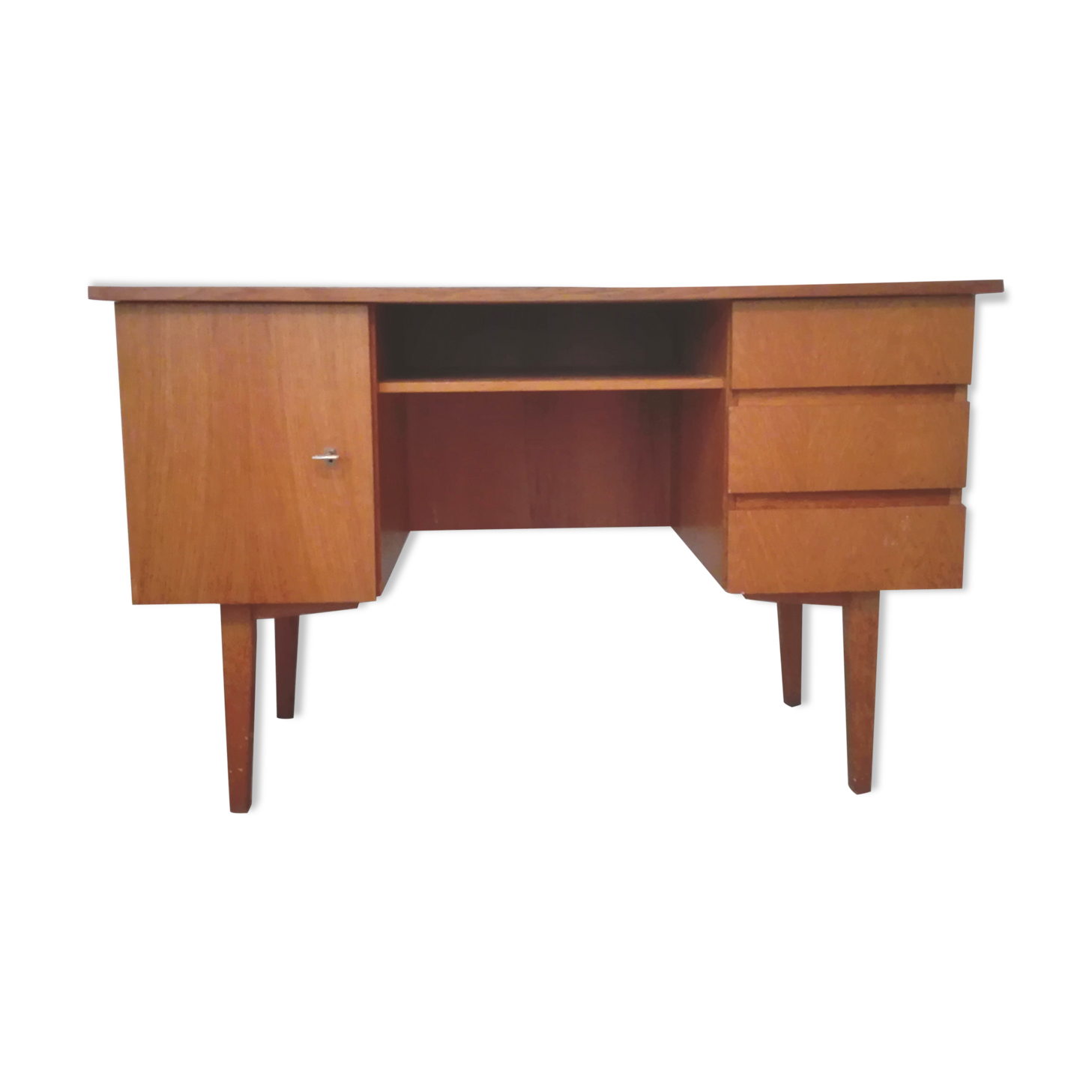 Bureau pieds compas style scandinave