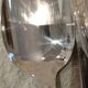 4 silver-plated metal soup spoons by Christofle Malmaison