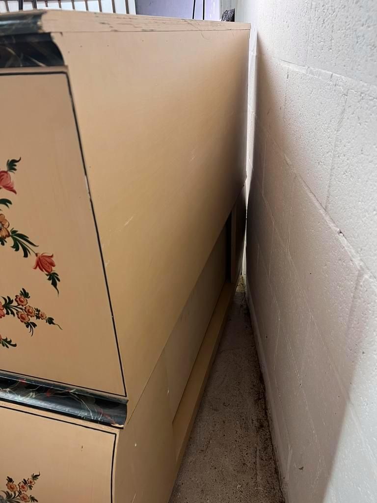 Hand painted xl chest of drawers