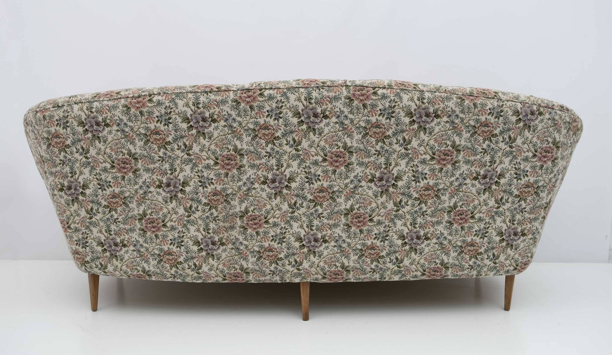 Ico Parisi Style Mid-Century Modern Italian Sofa, 1950s