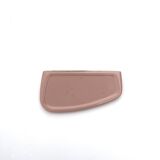 Pale pink porcelain wall shelf, 1960s