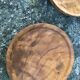 Set de 6 dessous de verre en bois d'olivier