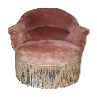 Pink toad chair
