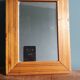 Wooden frame mirror 24 x 17.7